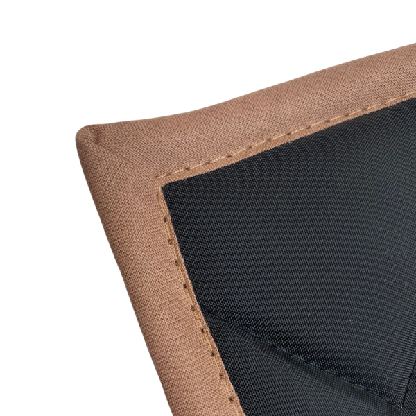 Thermomatte schwarz - Band braun2